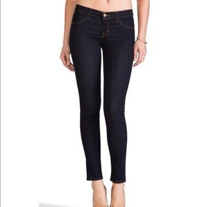 J Brand Super Skinny Mid Rise